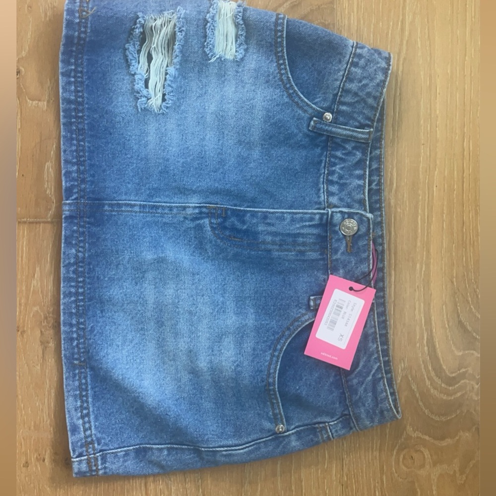 COPY - Edikted Jean skirt